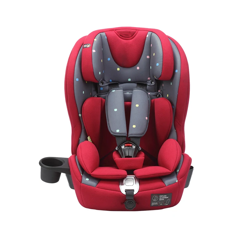 child car seat with cup holder