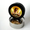 Hand sealable pop push press in bottom tuna weed ring pull 100ml 3.5g cans