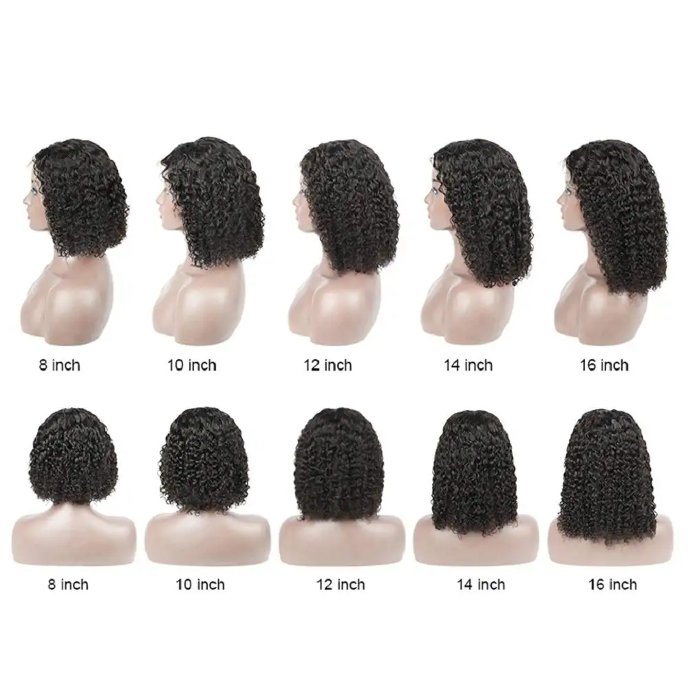 Short Brazilian Deep Curly  13x6 Lace Front Wigs Human Hair Bob 150% Density Glueless Lace Front Wigs Pre Plucked With Baby Hair).jpg