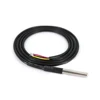 high precision temperature sensor cat5 flat cable ds18b20 with rj11 rj12 rj45 3.5mm stereo plug/audio jack connector