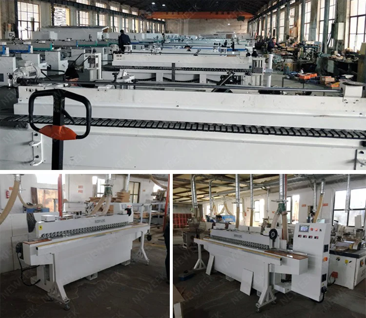 NEWEEK wood sanding machine abrasive belt sander straight line edge sander