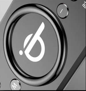 Aomago HIFI Sound Quality FM Radio Wireless Charger Clock Speaker with Mirror Screen Display - ANKUX.COM