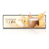 28 inch Half Cut Ultra-Wide Stretched Bar Lcd Display Shelf Advertising Player
