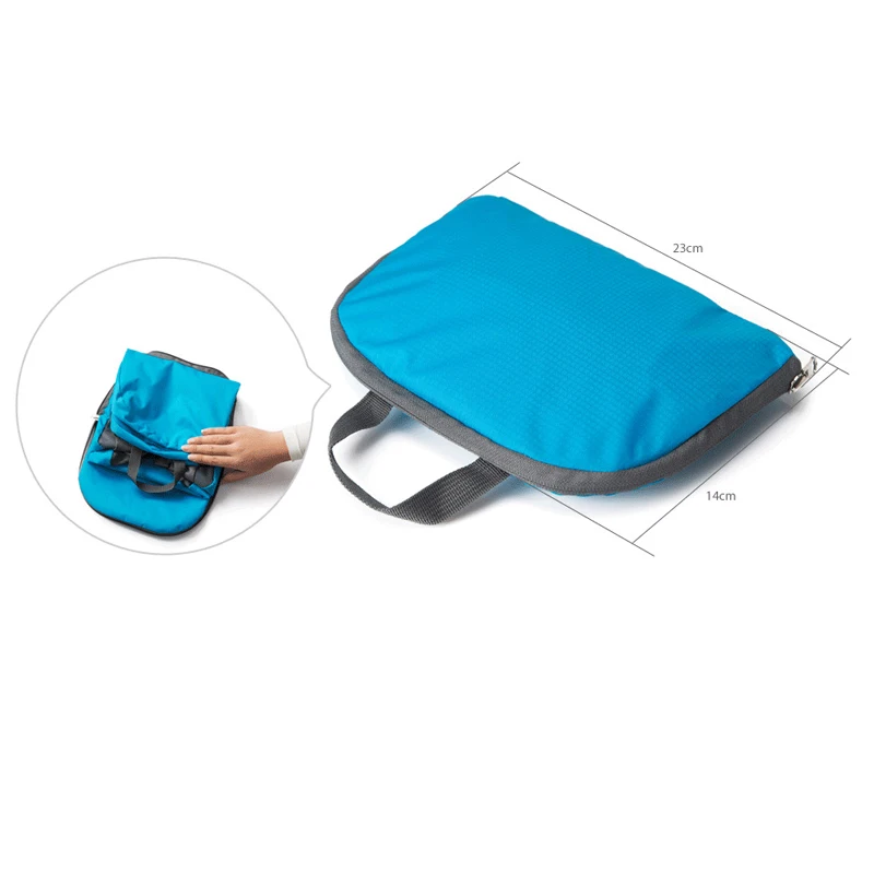 Waterproof portable outdoor folding travel mountaineering bag