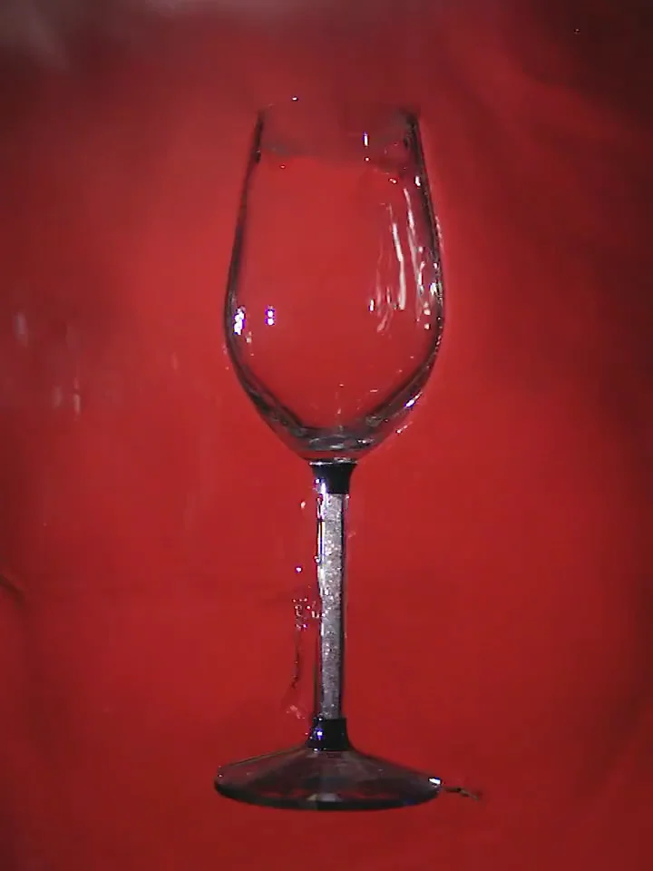 Gift Box Highend Goblet Wine Glass With Rhinestones Wedding Red Wine