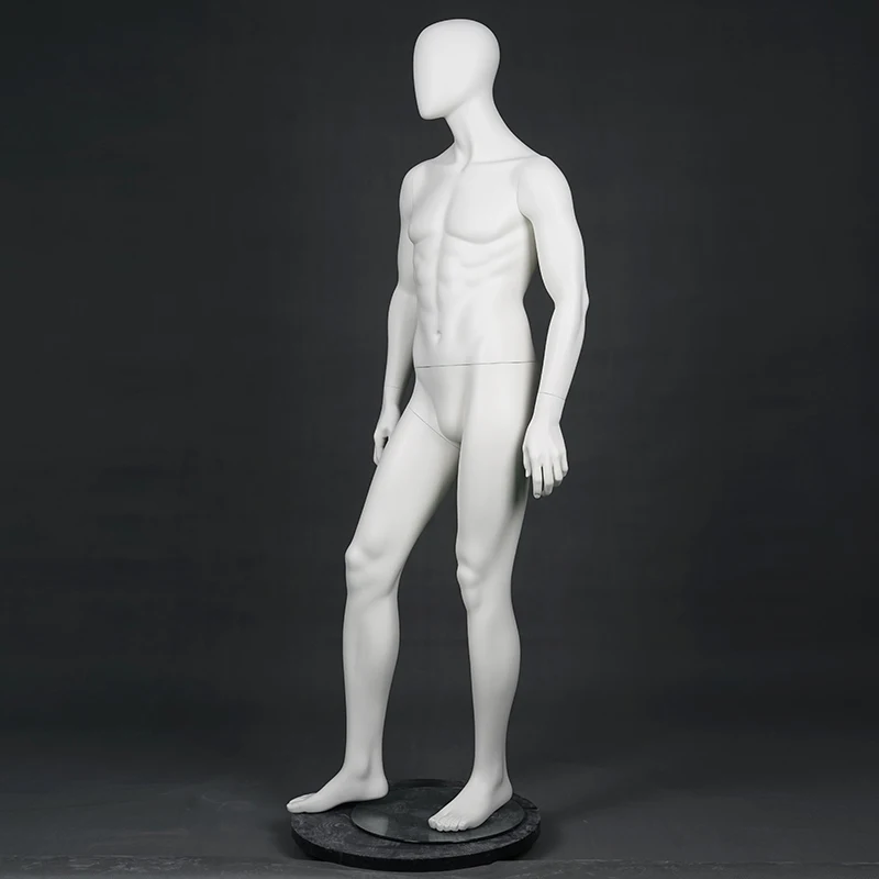 服装展示人体模型白色彩色男性人体模特娃娃出售