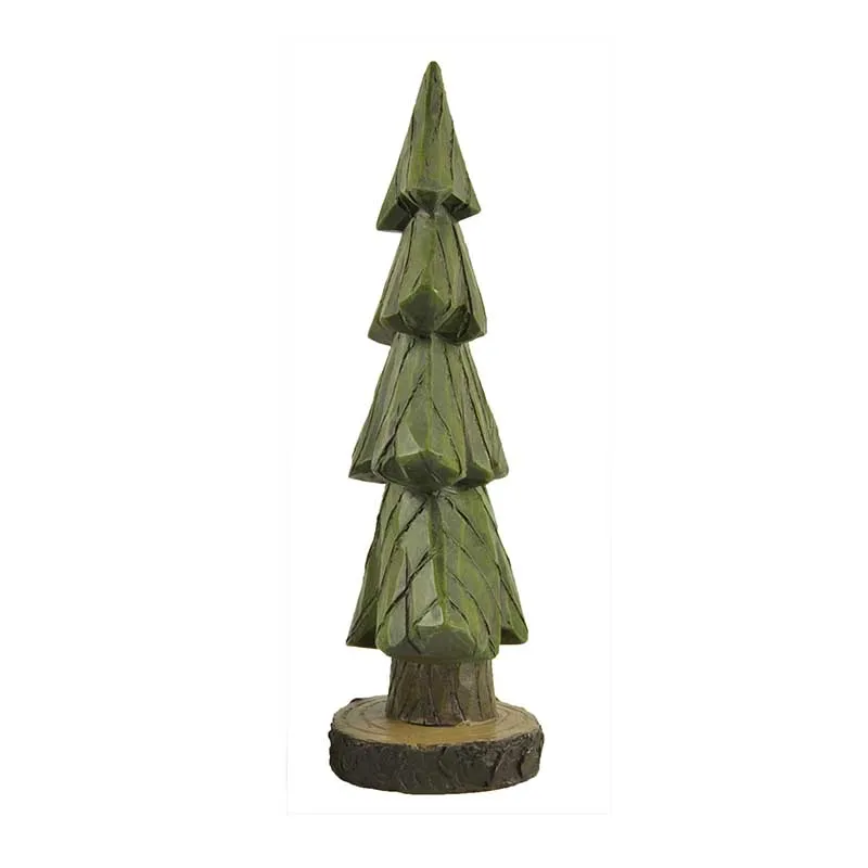 Festival Decorations Tree Christmas Tree Sculpture Resin Gifts & Crafts Garden Sculpture