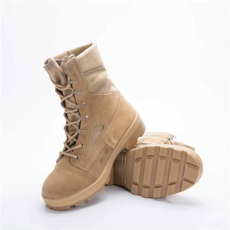 Professional Army Long Rubber Boots In 