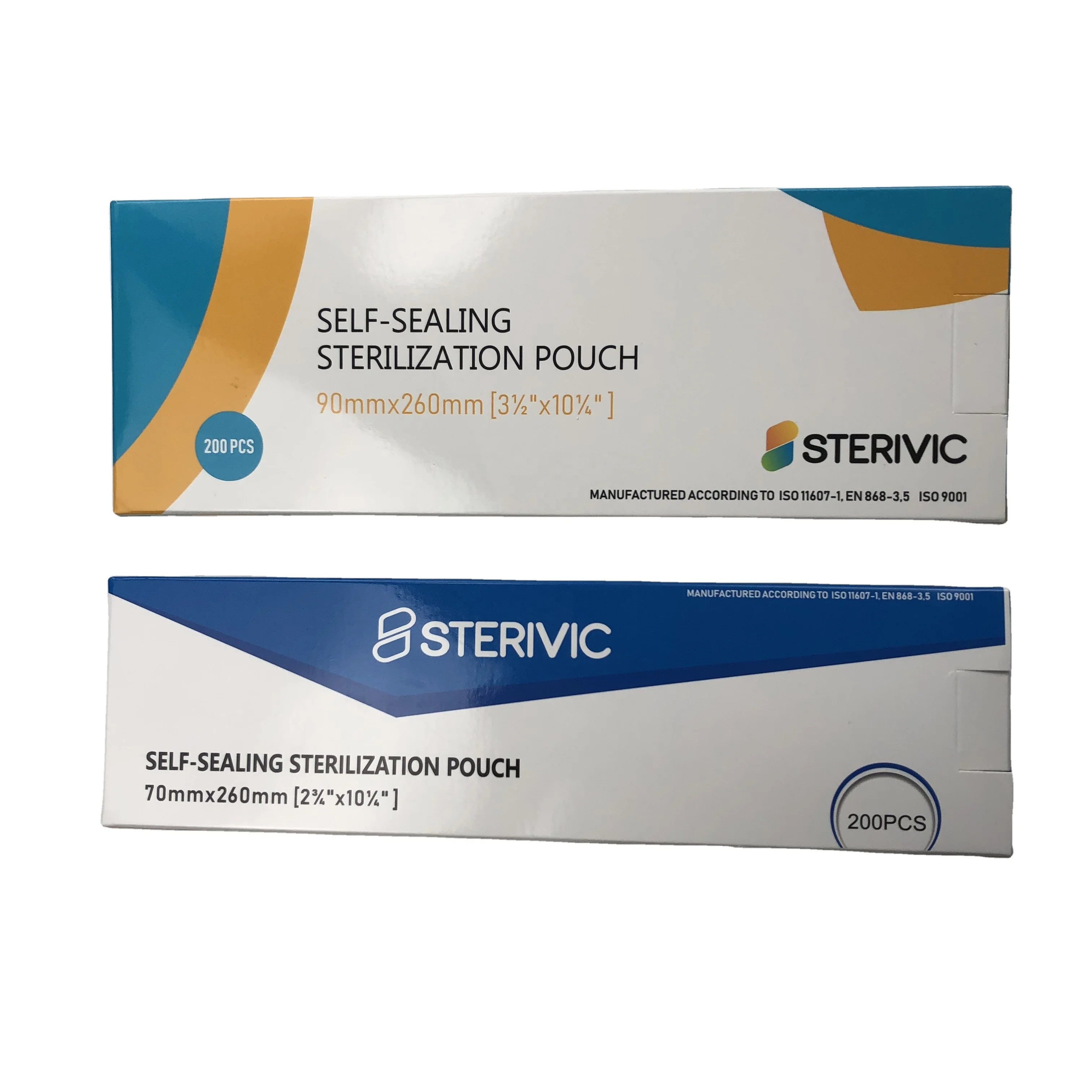 
Best quality Self-Sealing disposable Sterilization Pouch 135*280mm 