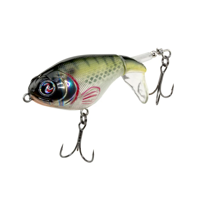 

Rotating Wobbler for Fish Artificial Bait Fishing Lures Whopper Plopper Topwater Popper Bass Pike Lure Crankbaits, 12 colors
