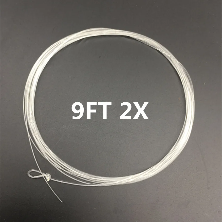 9ft Tippet Line Looped End Tapered Leader With Loop Wire Fly Fishing