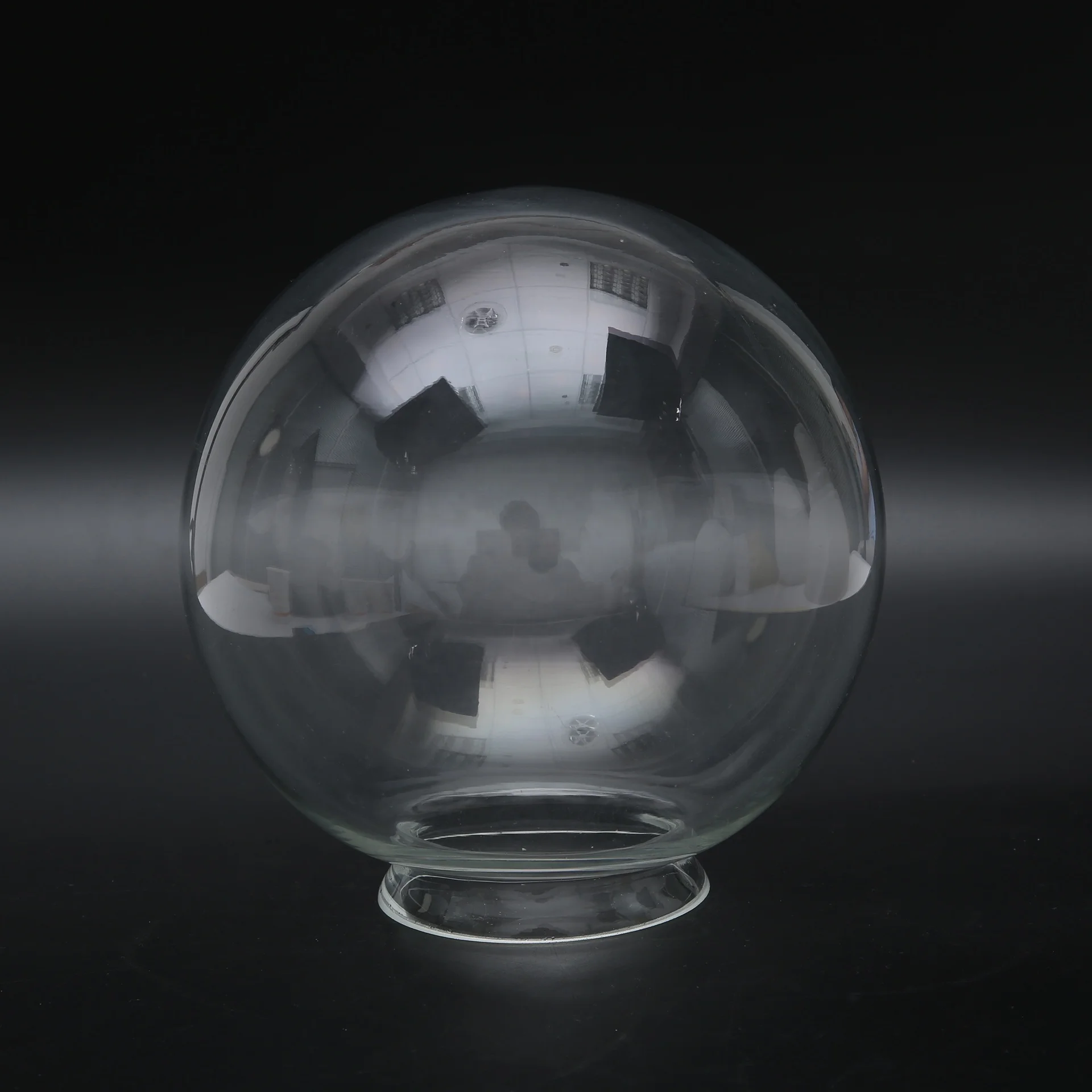 Decoratieve vintage clear ronde globe glas lampenkap vervanging voor verkoop