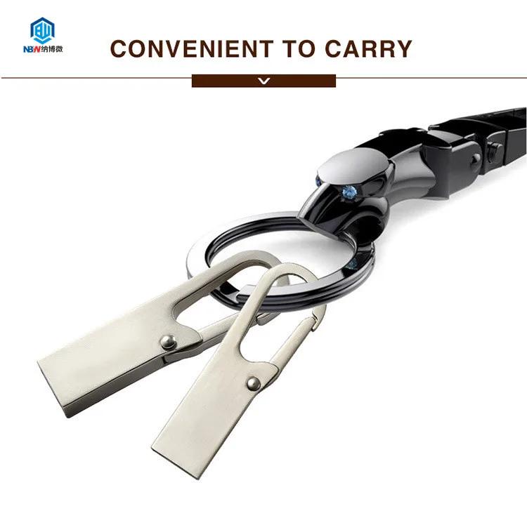 Factory Direct Sell Hook Style Key Chain USB Flash Drive 8GB 16GB 32GB 64GB Mini Metal Usb Flash Drive - ANKUX.COM