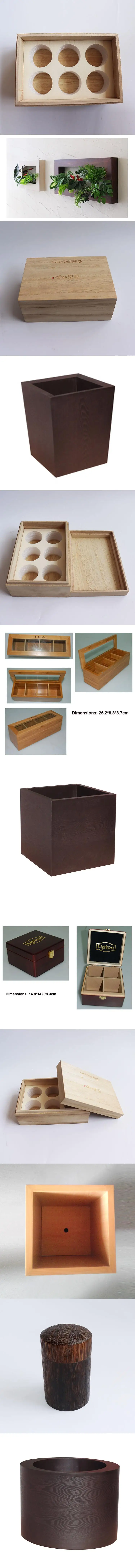 wood wine bottle box