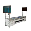 Workshop Efficient Aluminum Alloy Track Production Line For Garment Factory