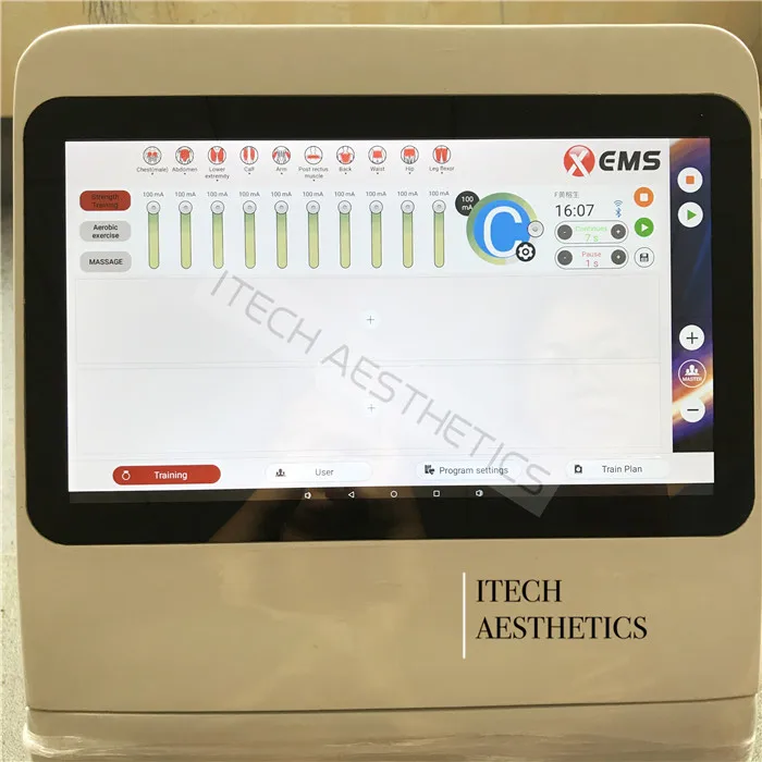 xems Ems Training Equipment Suits xems Fitness Equipment Ems Muscle Stimulator Machine