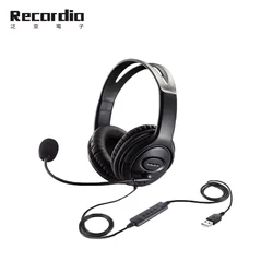 GAE-109 OEM Cheap PC Gaming Headset Usb Noise Cancelling Stereo Gaming Headphone with Mic for PC Game