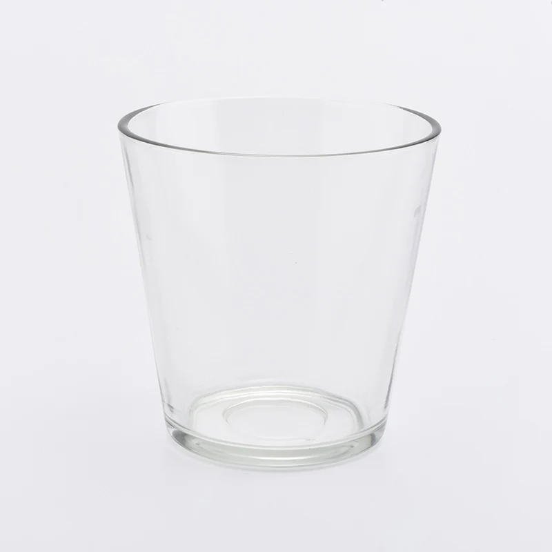 10oz Clear Glass Candle Holder Home Decor Wholesales