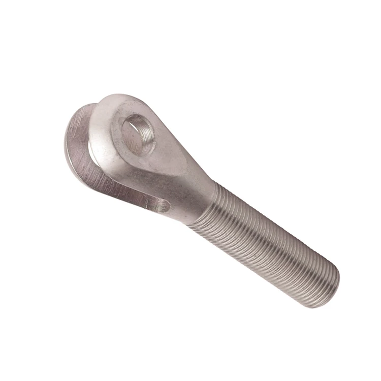 Customized Y End Fitting Gas Spring Rod End Male Thread U Clevis Yoke