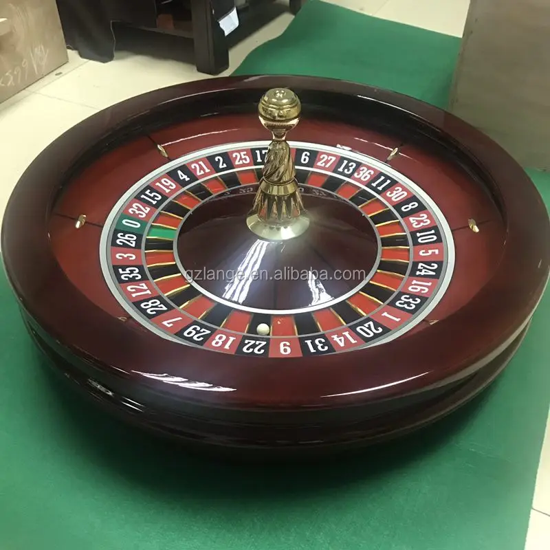 80cm Deluxe Casino Cylinder Domestic Solid Wood Roulette Wheels With