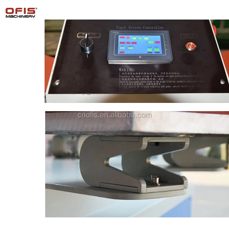 New Six Station Rotary Pneumatic Automatic Heat Press Machine T-Shirt Plate Label Logo Printing Fitting Garments Motor Core