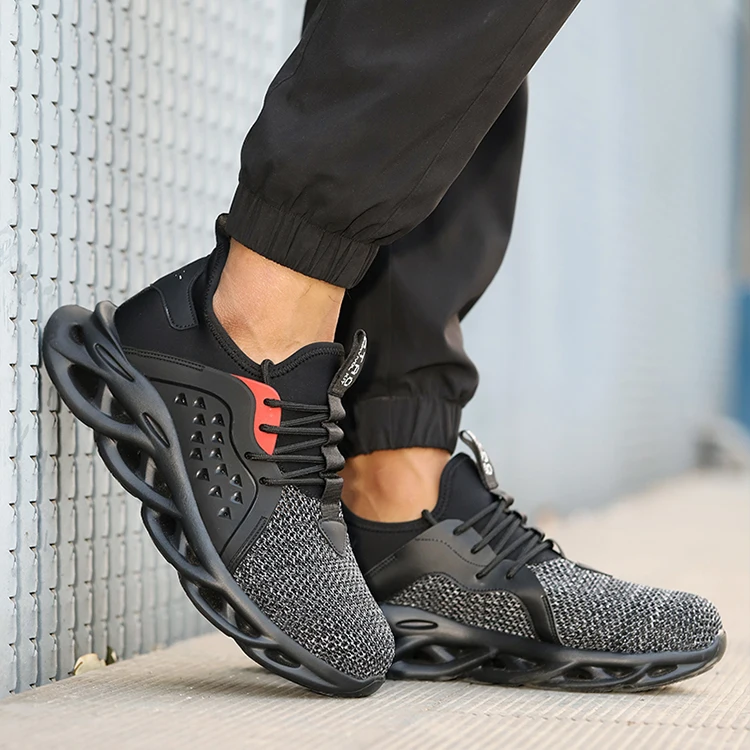 magic strap mesh esd working shoes