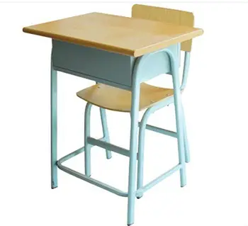 Japan Modern Design School Furniture Adjustable Folding Single
