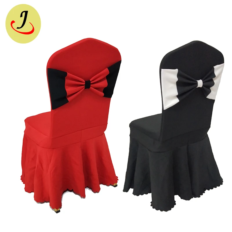 New Design Rosette Satin Chair Cover Jcyt101 Buy Rosette Satin Chair