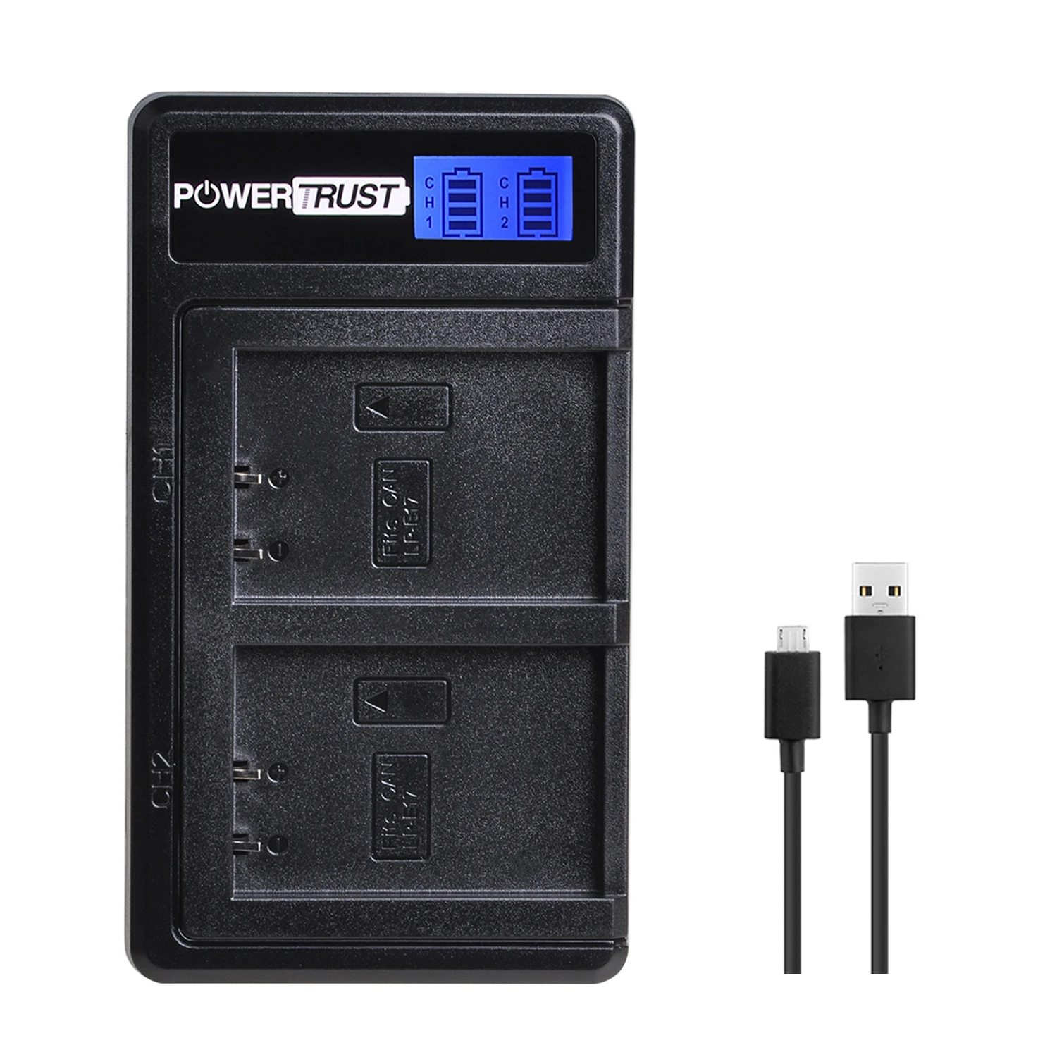 Lpe17 Battery Charger Lcd Usb Dual Charger For Canon T6i 750d T6s 760d