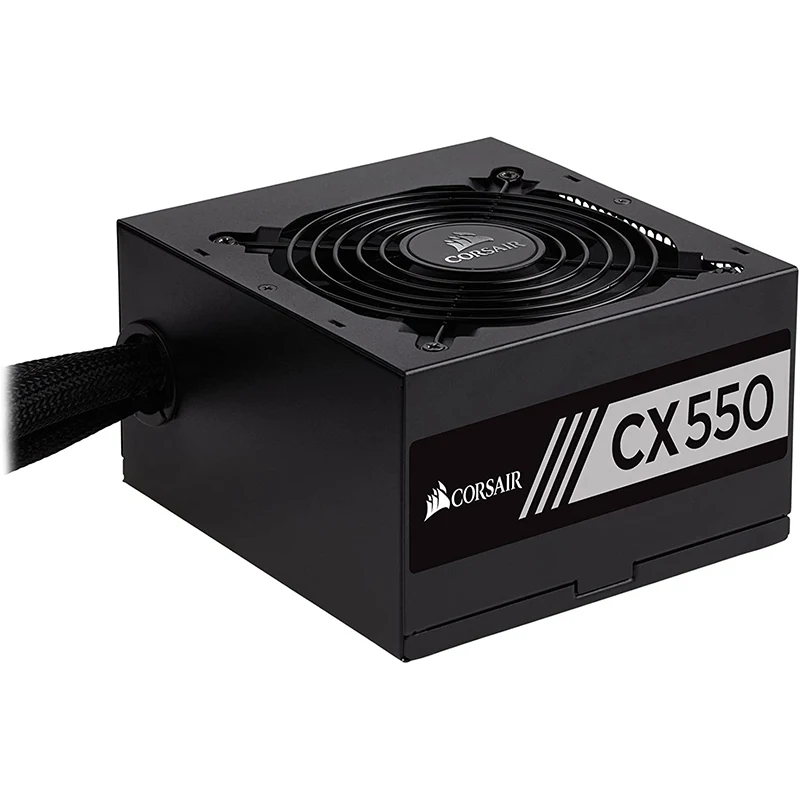 
Corsair CX Series 550 Watt 80 Plus Bronze Certified Modular Power Supply (CP-9020102-NA) NEW ORIGINAL 
