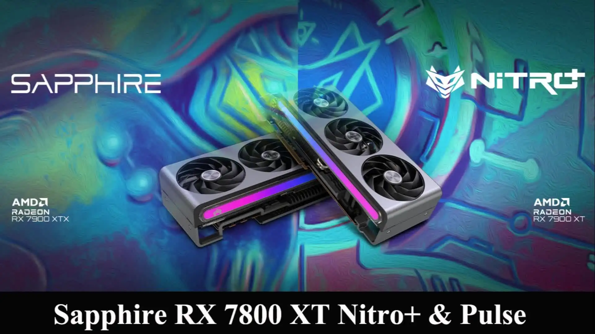 Sapphire NITRO+ AMD Radeon RX 7800 XT 16GB OC グラフィックスカード