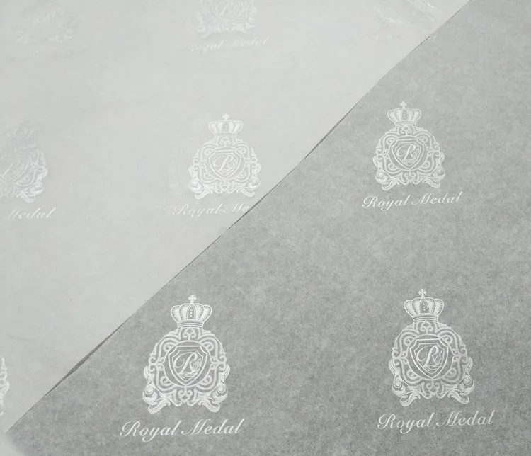 Custom Brand Name Printed 17/22gsm Wrapping Tissue Paper For Clothes