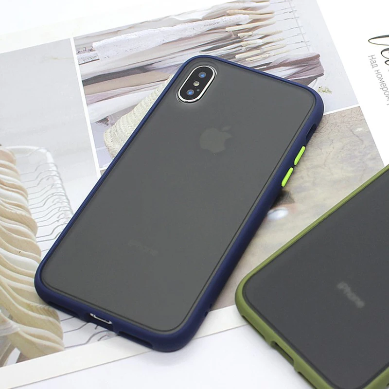 Mobile Covers for iPhone 11 Hard Case Double Colors Hard PC + TPU Soft Phone Bumper Case for iPhone 11 Hybrid Phone Case