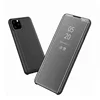 for iphone 11 for samsung s10 s9 electroplating mirror clear flip smart cover
