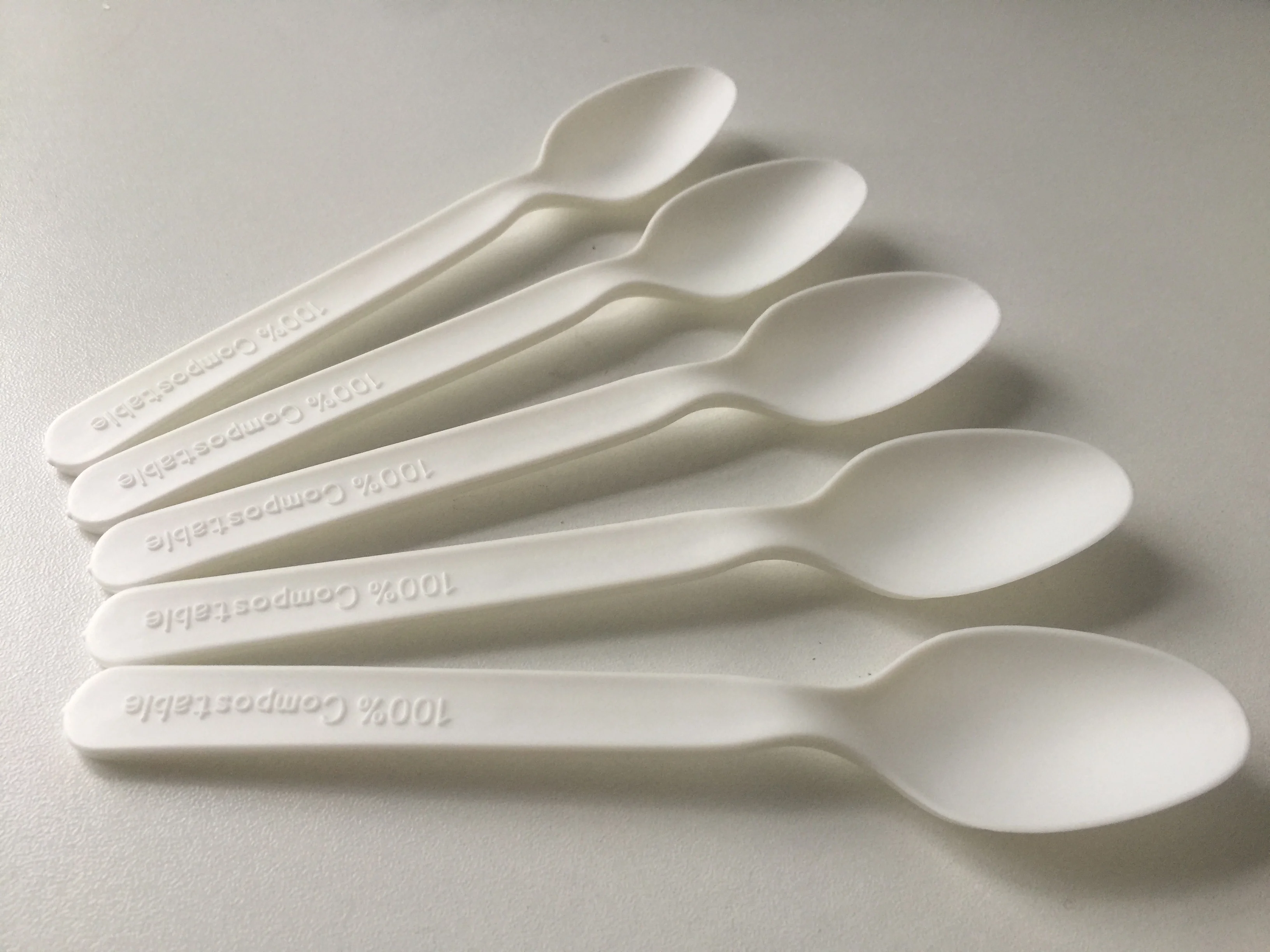 China Factory Disposable Compostable Pla Ice Cream Spoon Buy Pla Ice