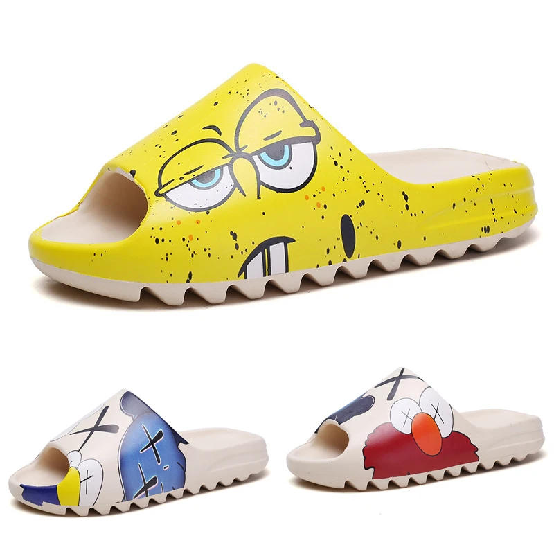 Summer Kids EVA beach Cartoon flip flop Slippers Slides Shoes Baby Spongebob Slides indoor house Slippers for women boys girls
Summer Kids EVA beach Cartoon flip flop Slippers Slides Shoes Baby Spongebob Slides indoor house Slippers for women boys girls