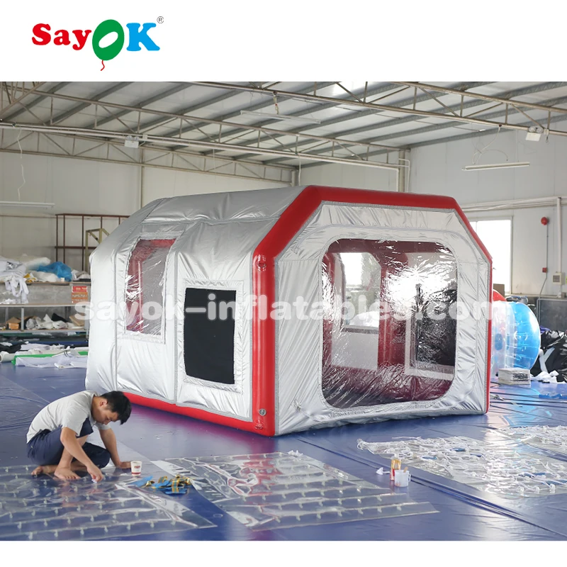 Inflatable Truck Paint Booth Dry Spray Tanning Booths For Sale