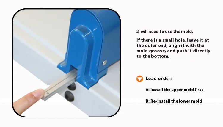 A4 Multifunctional 360mm Crease Punching Machine Single and Double Indentation with Dotted Line Free Switching