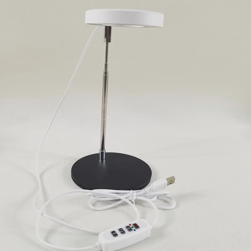 product led telescopic plant growth lamp with angel ring red  blue spectrum aluminum body flower timing fill light-14