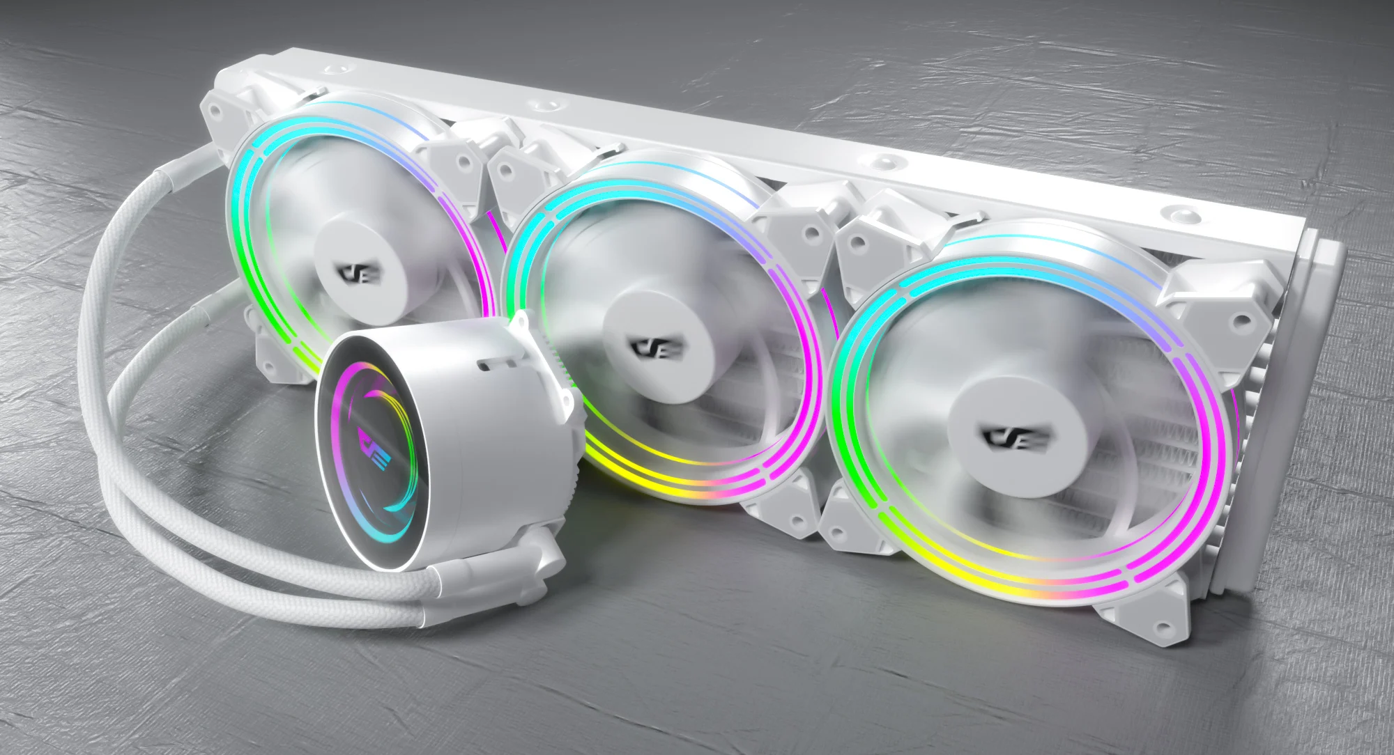 Desktop Pc Case Liquid Cpu Coolers 360mm Water Cooling Aio Liquid