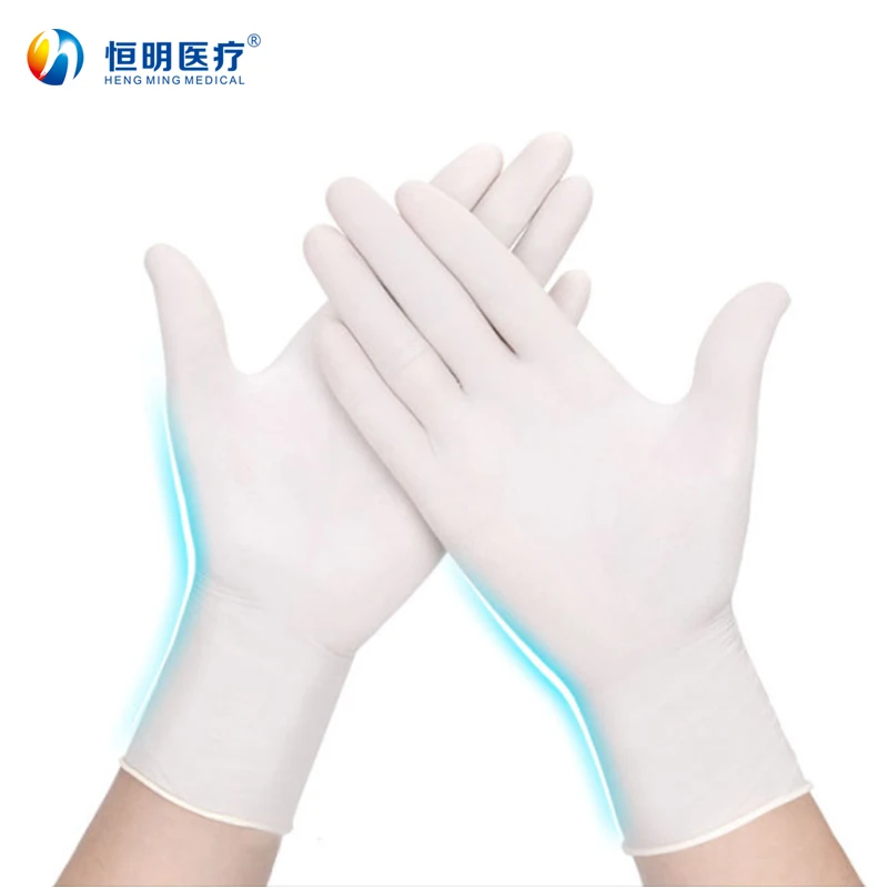 transparent rubber gloves