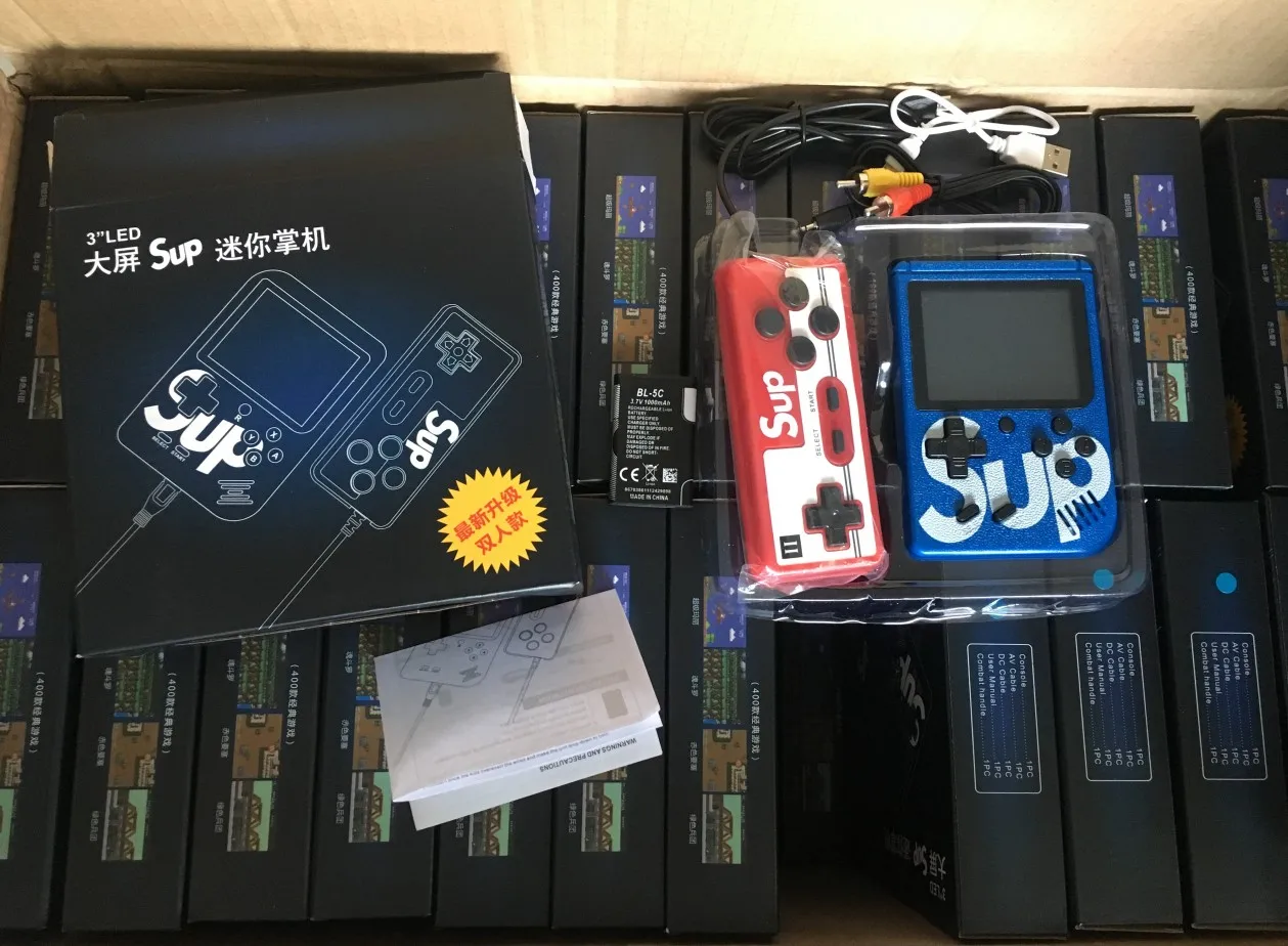 Sup X Game Box Retro Two-player 400 Game Plus 8 Bit Classic Mini Game Console Wholesale