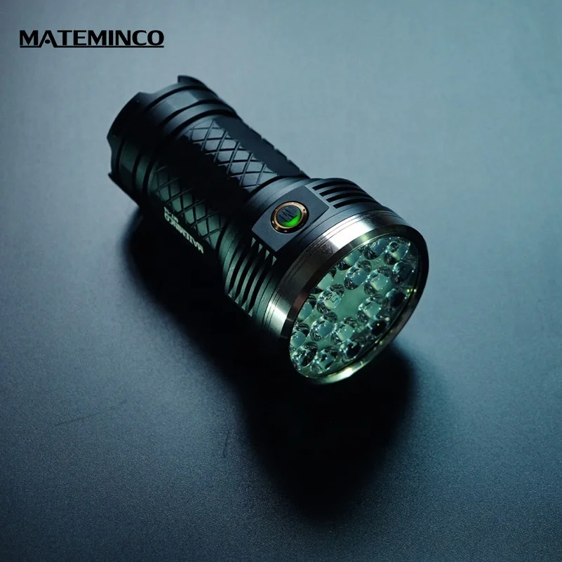Mateminco MT18 High Power Circuit Protection 12000 Lumens 18*Cree XPG3 Led Flashlight