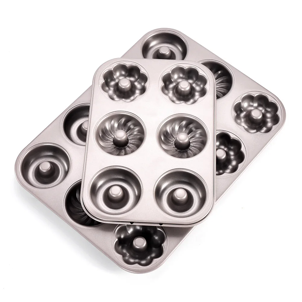 Nonstick 6cavity Donut Baking Pans Stainless Steel Donut Pan Buy