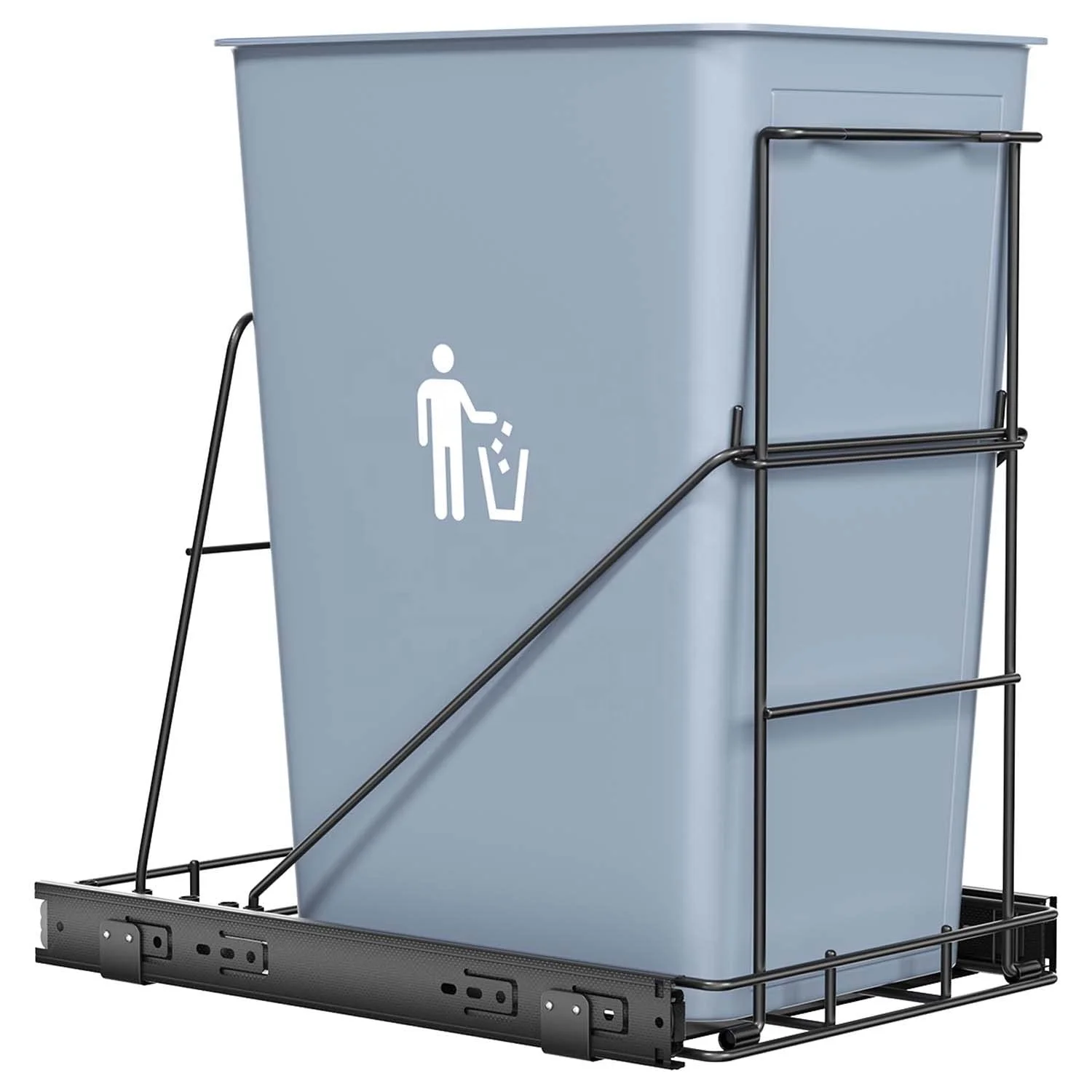 New Launched Pull Out Trash Can Under Adjustable Trash Can