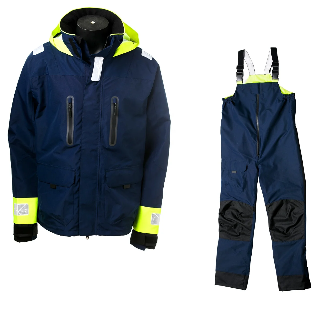 Custom Waterproof Offshore Jacket Salmon Fishing Jacket And Bib Pant
