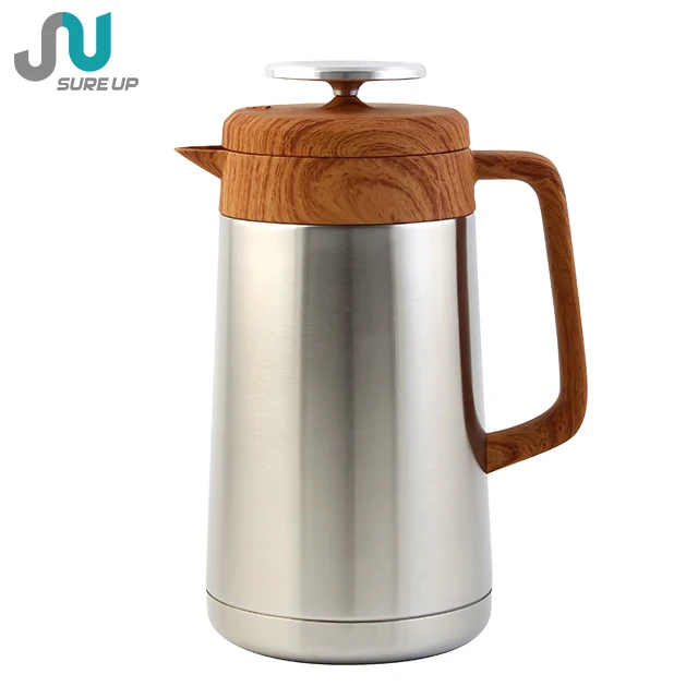 1 Litre Stainless Steel French Press Wholesale Coffee Thermos 2020 Hot