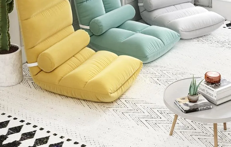 Lazy Foldable Sofa Without Legs Tatami Bed Backrest Chair Bedroom