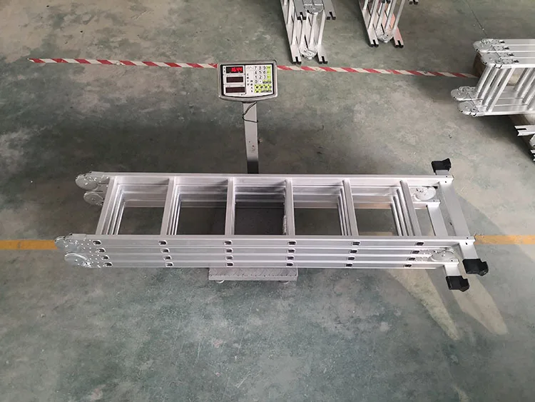 Aluminum Spring Loaded Locking Mechanism Non-slip Ribbing Capacity ...