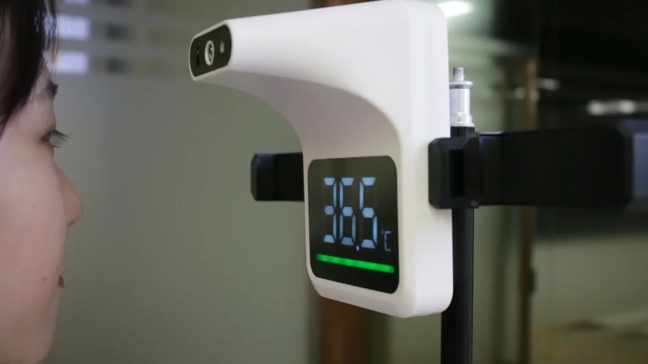 Hot Sale Handsfree Wall Mount Non Contact Thermometer K3